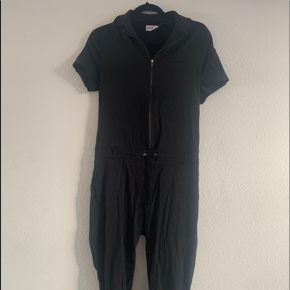 Black jumpsuit